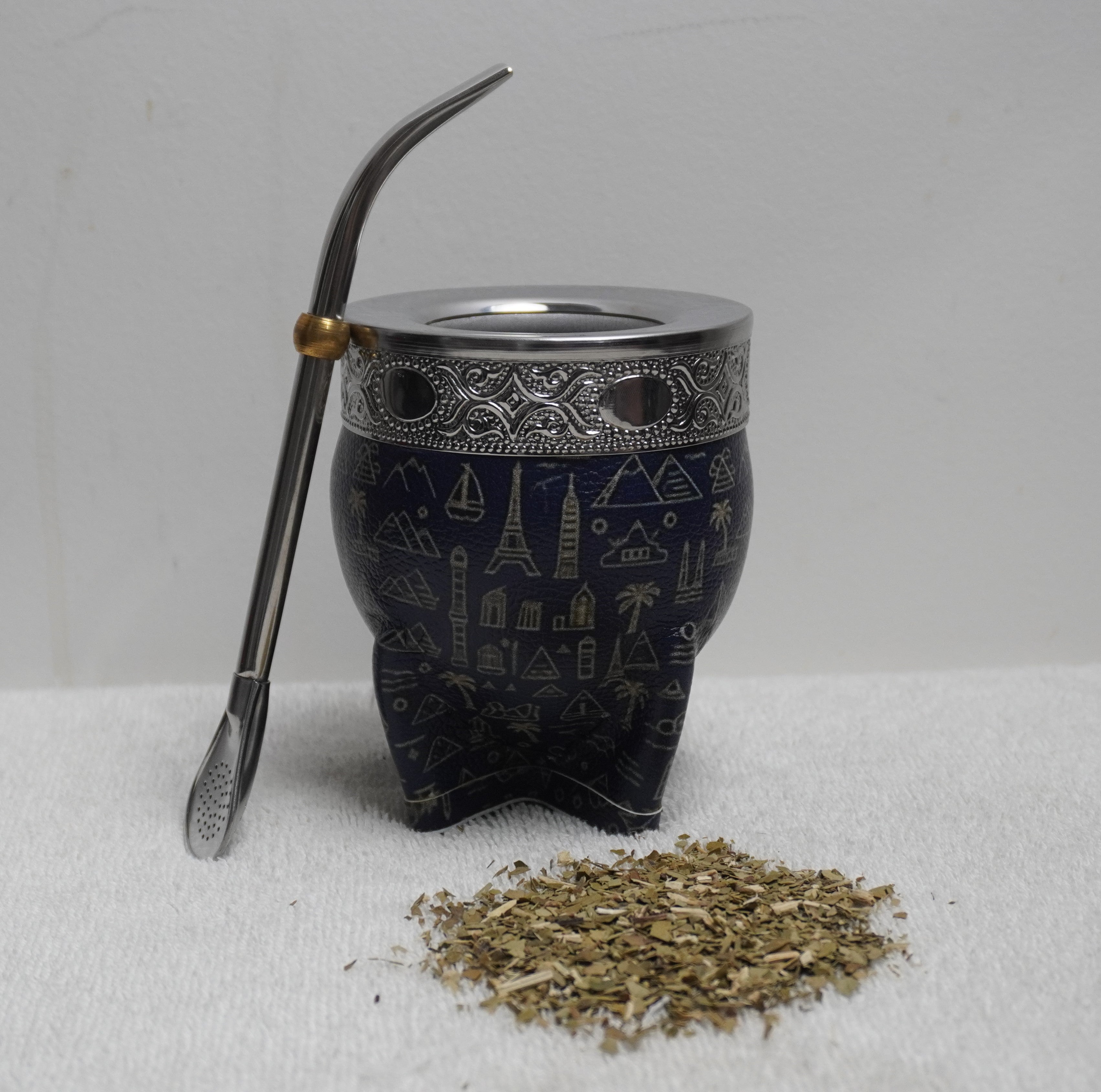 Mate Imperial Personalizado + Bombilla