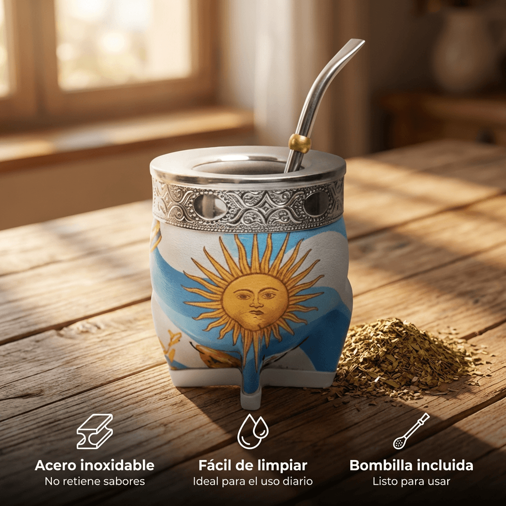 Mate + Bombilla miniatura 3